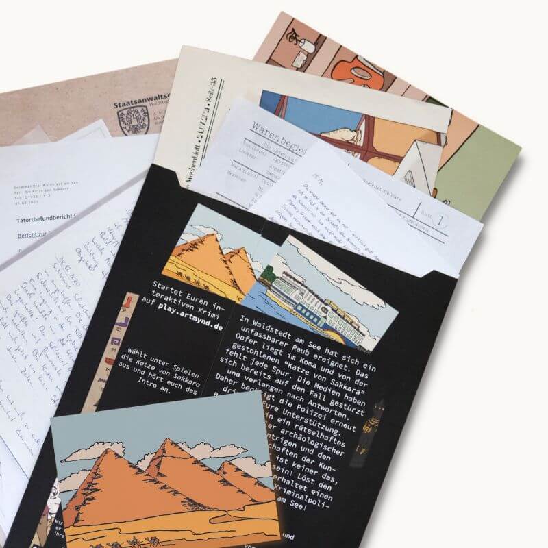 Die Katze von Sakkara | 9er-Set